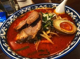 味噌 上麺 大辛