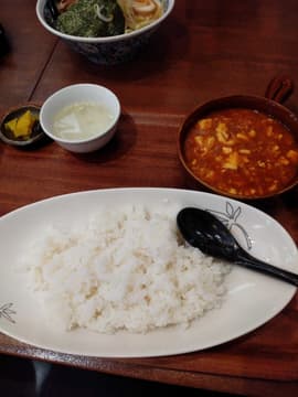 激辛麻婆豆腐定食 激辛