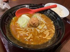 うまこくカレーラーメン5辛 普通