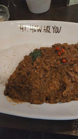 キーマカレー 大辛