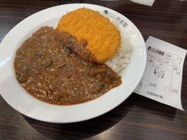 ロースカツカレーほうれん草トッピング【10辛】 1辛から10辛まで選択可能