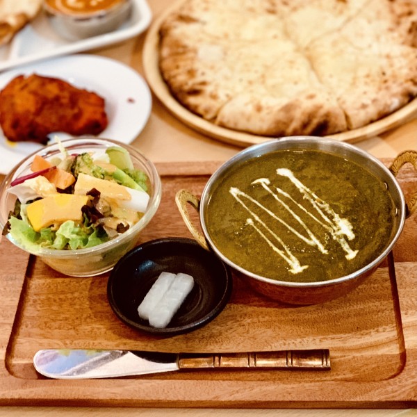 ほうれん草チキン 激辛