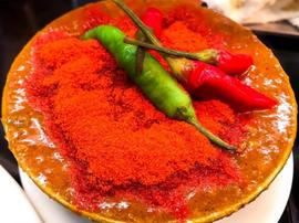 激辛 鶏のチリチリ赤カリー (指定なし)