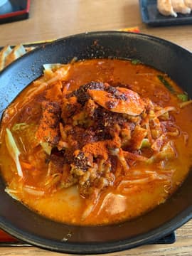 麻辣野菜ラーメン えんまトッピング