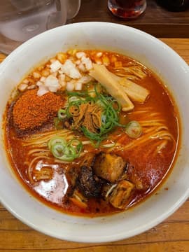 炎のサムライ麺　 激辛シビ