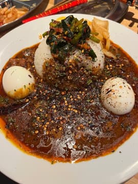 麻辣ホルモンカレー ギャラクシー超え