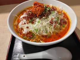 ネギ坦々麺（鬼辛） 鬼辛