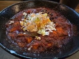 麻婆豆腐ラーメン(汁なし) 地獄