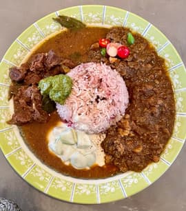 モクロミ×堕天使かっきーコラボカレー