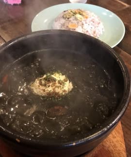 イカスミスープカレー