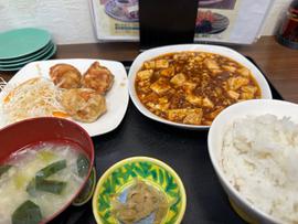 麻婆豆腐セット定食