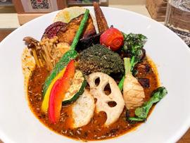 ベジタブルスープカレー レベル40(神)