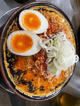 エンマ味噌ラーメン 辛さ激増し