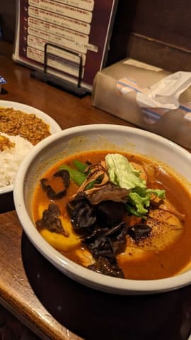 野菜チキンカレー  スーパースパイシー 辛さ100