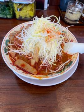 白ネギ辛みそラーメン