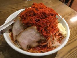 激辛まぜそば 辛さ増し