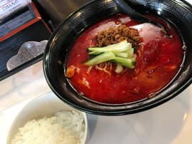 担々麺 5辛(メニューは1〜3辛)