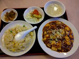 麻婆豆腐セット