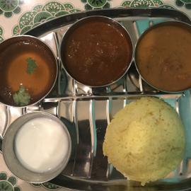 カレー三種盛り