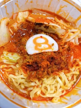 野菜麻辣ラーメン シビ増1カラ増1