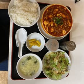 麻婆豆腐定食 激辛