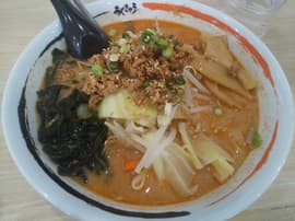 辛みそラーメン 辛み増し