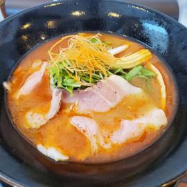 一翔 鶏豚湯 醤油 火種追加 火種