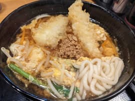 海鮮旨辛うどん