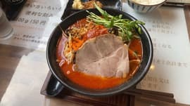 辛味噌らぁめん 出来るだけ激辛でと注文