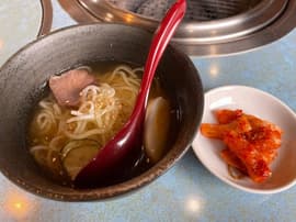 牛匠オガタ特製ミニ冷麺