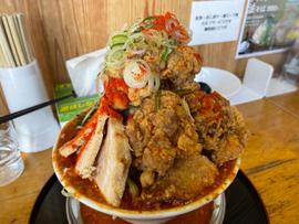 G唐ラーメン（辛トッピング） 大辛