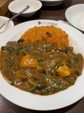 ロースカツカレー  ビーフソース 4辛