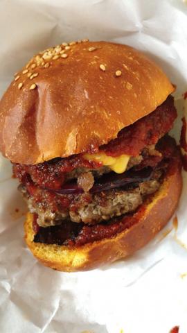 スパイシーデビルバーガー