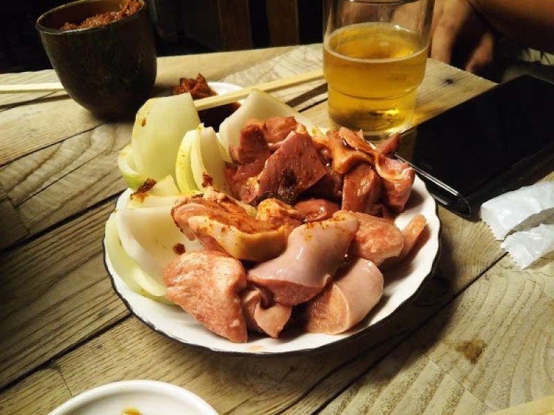 炭火ホルモン焼 夏冬