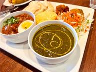 40倍 ほうれん草カレー マトン