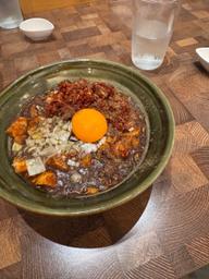 麻婆豆腐ラーメン(汁なし) 地獄