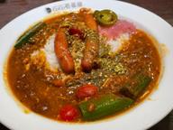 スパイスカレー　チキン夏ベジ 5辛