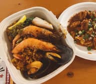 シーフードパエリア 鬼辛