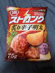 湖池屋ストロング 炙り辛子明太