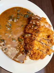 手仕込とんかつほうれん草カレー 15辛