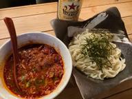 麻辣肉つけうどん 激辛