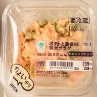 ポテトと蓮根の明太サラダ