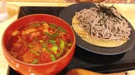 もつ入り辛つけ蕎麦 10辛(極み)