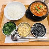 牛ホルモンスンドゥブ定食 6辛