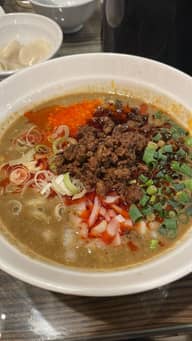 白胡麻坦々麺  辛さ10 痺れ10 辛さ10 痺れ10