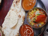 Dランチ(エビカレー＆チキンカレー) 100辛