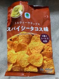 トルティーヤチップス スパイシータコス味