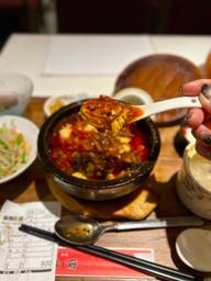 石鍋麻婆豆腐 激辛