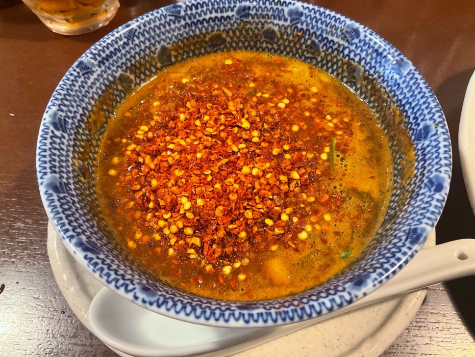 辛辛魚節つけ麺