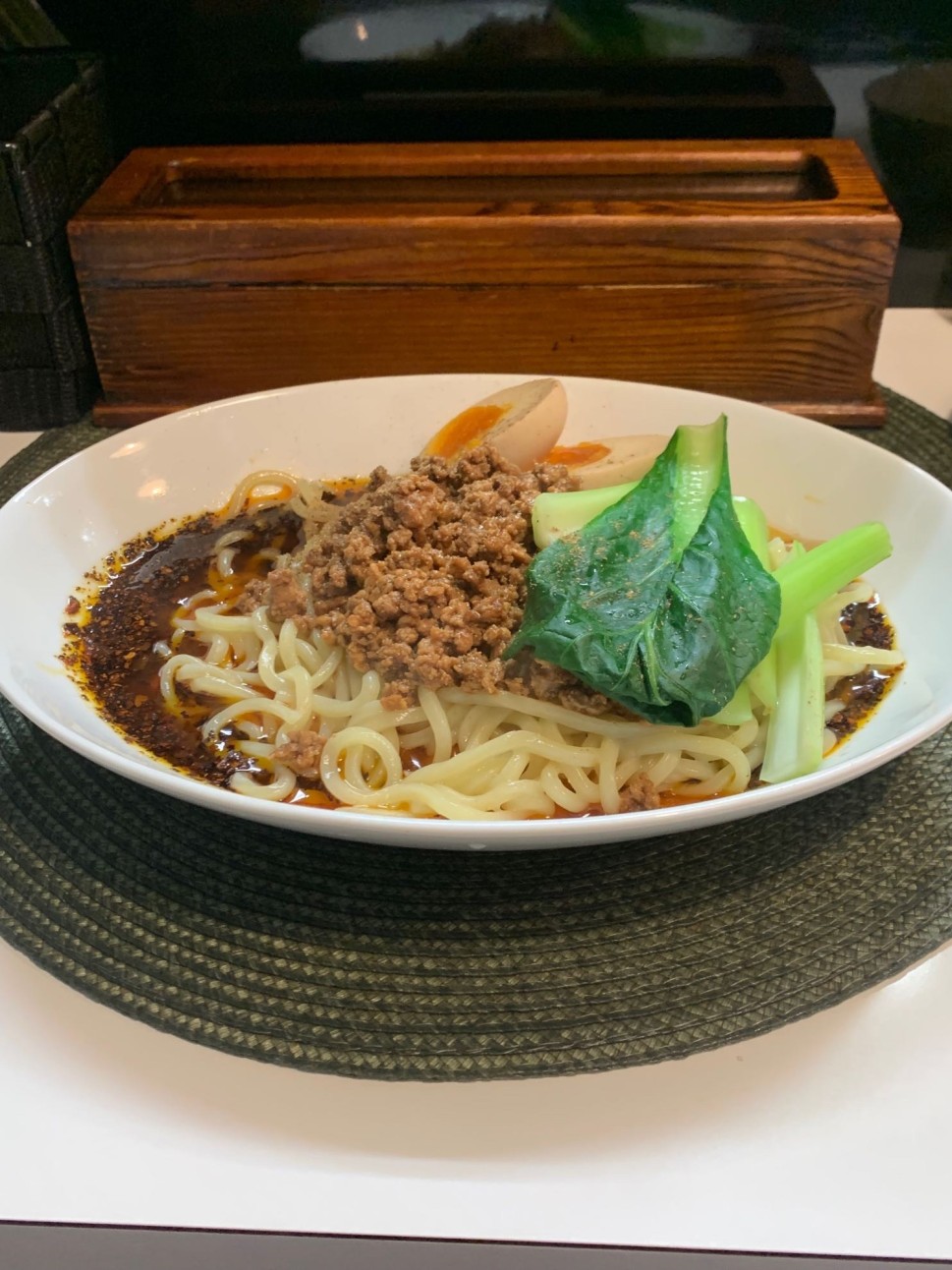 濃厚汁なし坦坦麺 辛さシビレ増し